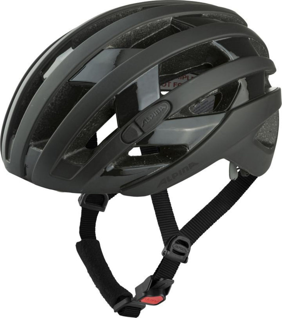 Alpina Ravel Gravel-Helm black matt