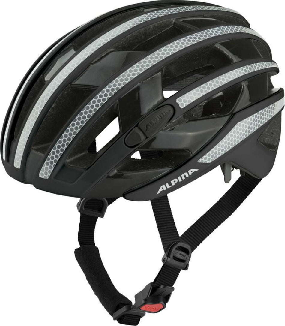Alpina Ravel Reflective Helm black gloss
