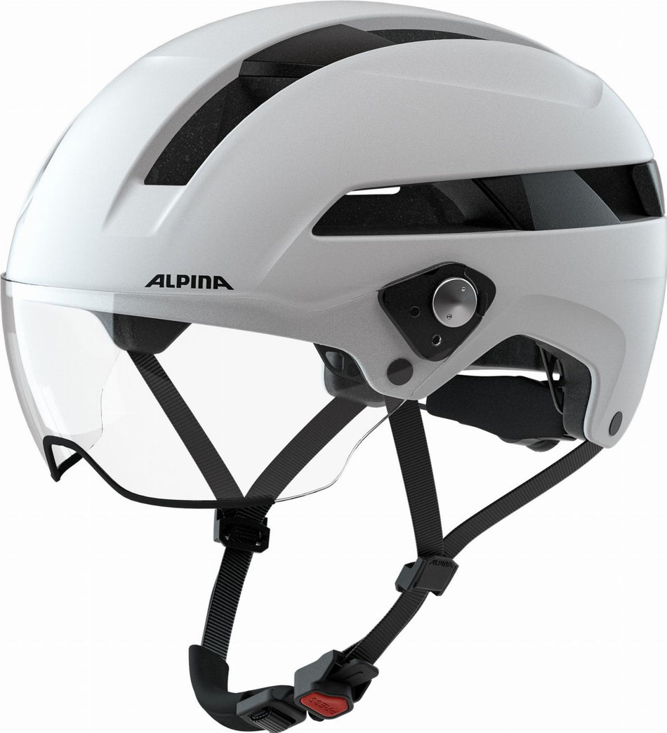 B-Ware - Alpina Soho Visor Helm white matt (Gebrauchtware)