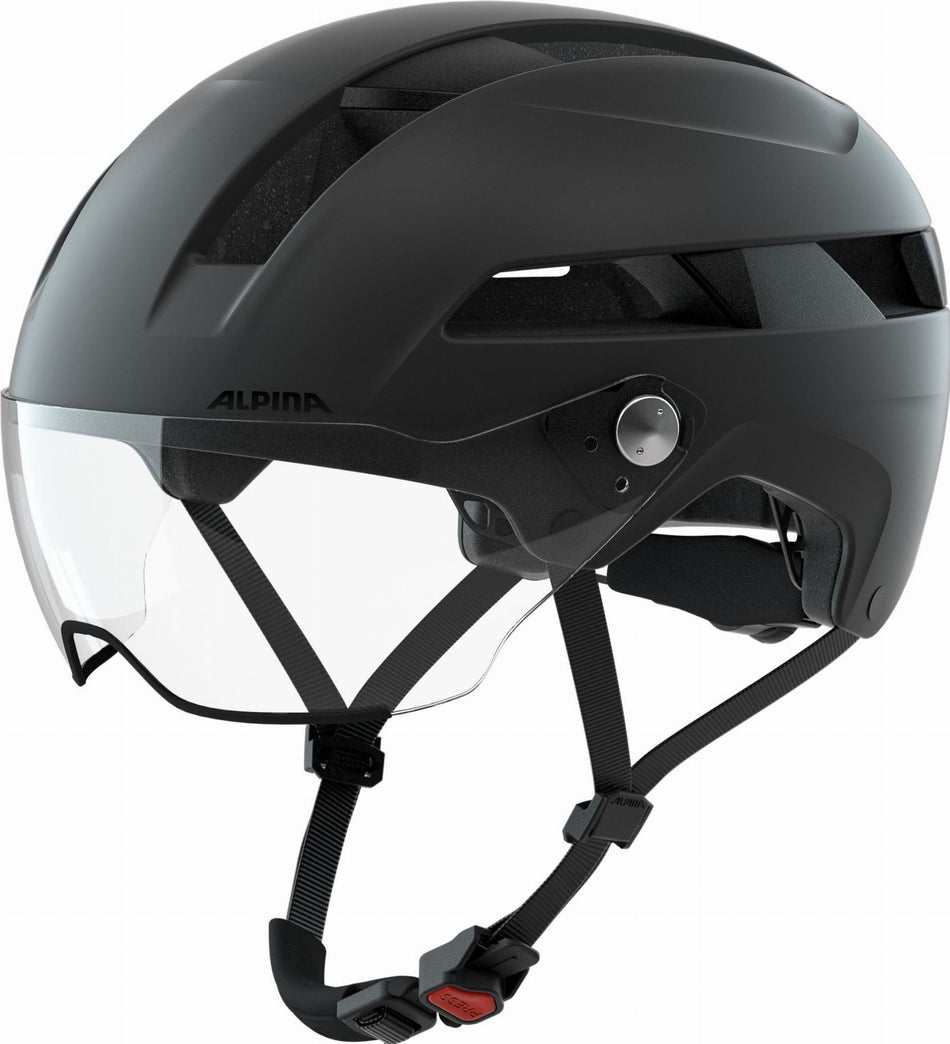 Alpina Soho Visor Helm black matt