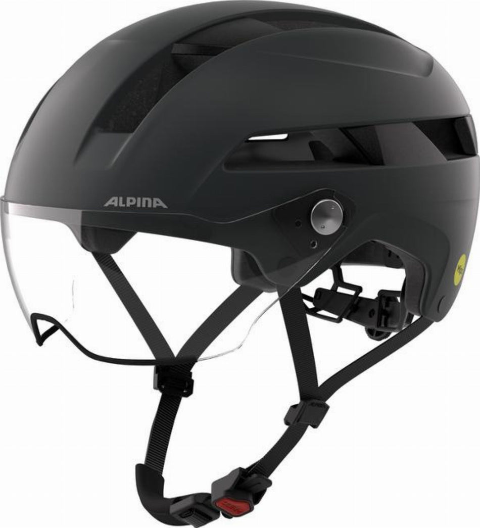 Alpina Bloom Visor Mips Helm midnight-grey matt