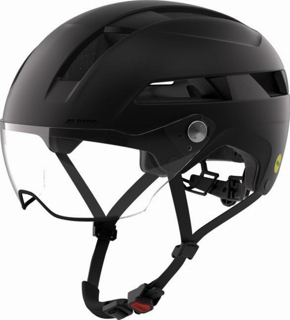 Alpina Bloom Visor Mips Helm black matt