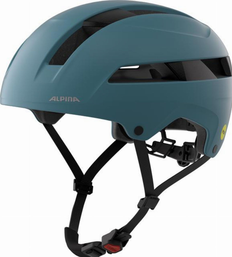 Alpina Bloom Mips Helm smoke-blue matt