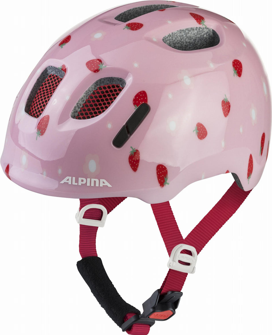 Alpina Ximo 2 Kinder-Helm strawberry gloss