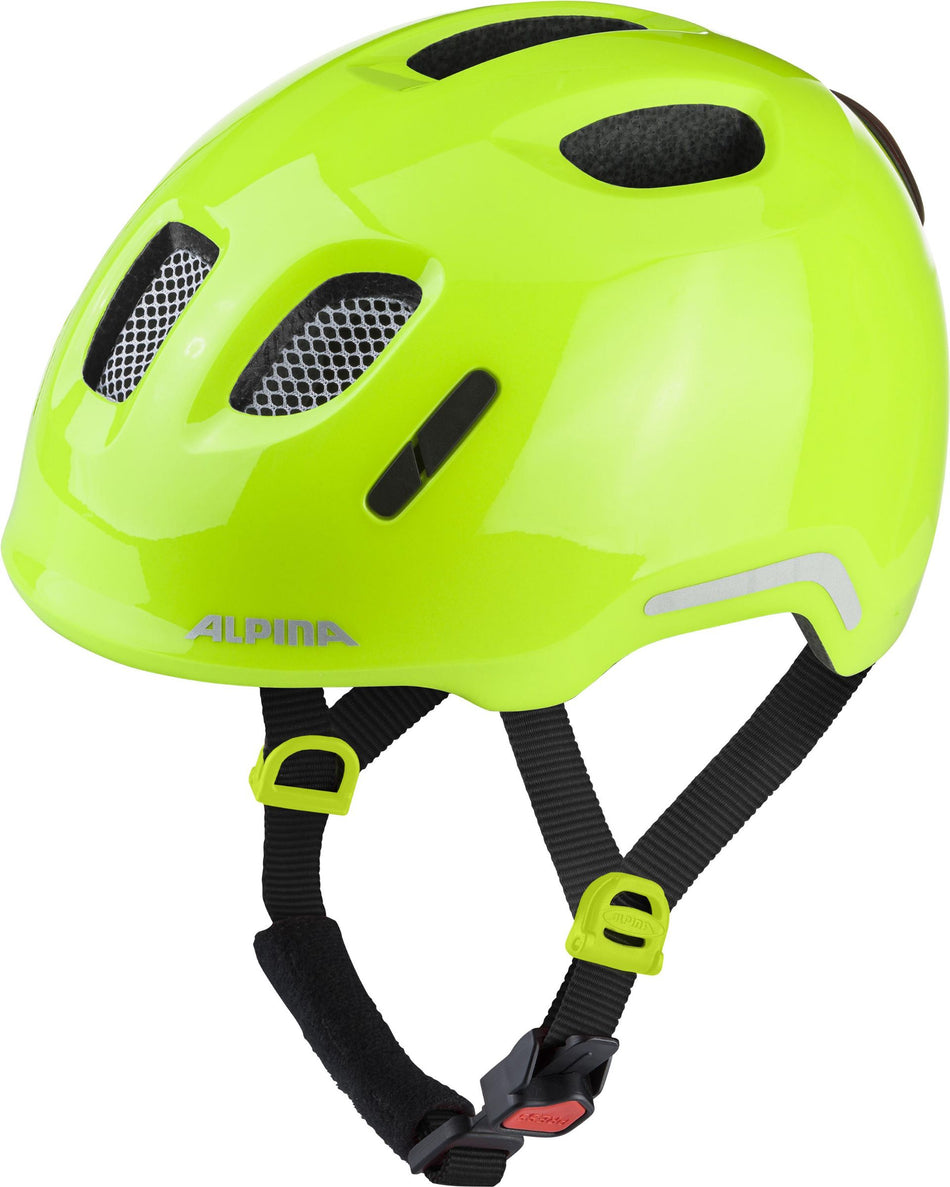 Alpina Ximo 2 Flash Kinder-Helm be visible gloss