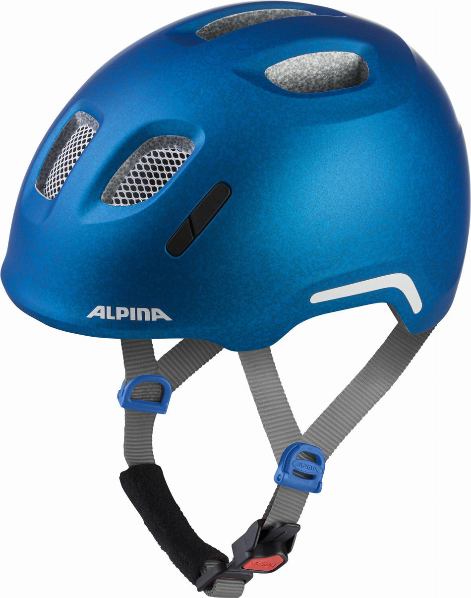 Alpina Ximo 2 Flash Kinder-Helm blue matt