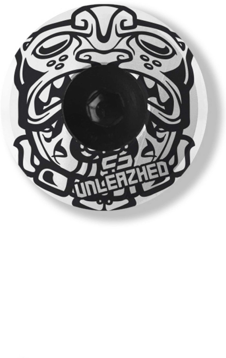Unleazhed AL01 Top Cap Aluminium Design Skin 1 pcs, 1 aluminium screw M6 eldorado dark