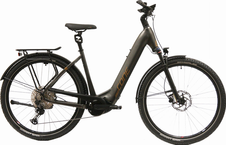 Cone eSUV IN 4.0 750 Wh E-Bike Wave 29" dunkel grau/braun
