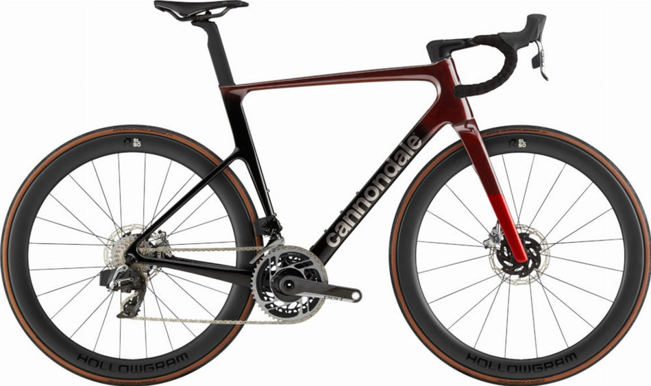 Cannondale SuperSix EVO Hi-MOD 1 Rennrad Diamant 28" tinted red