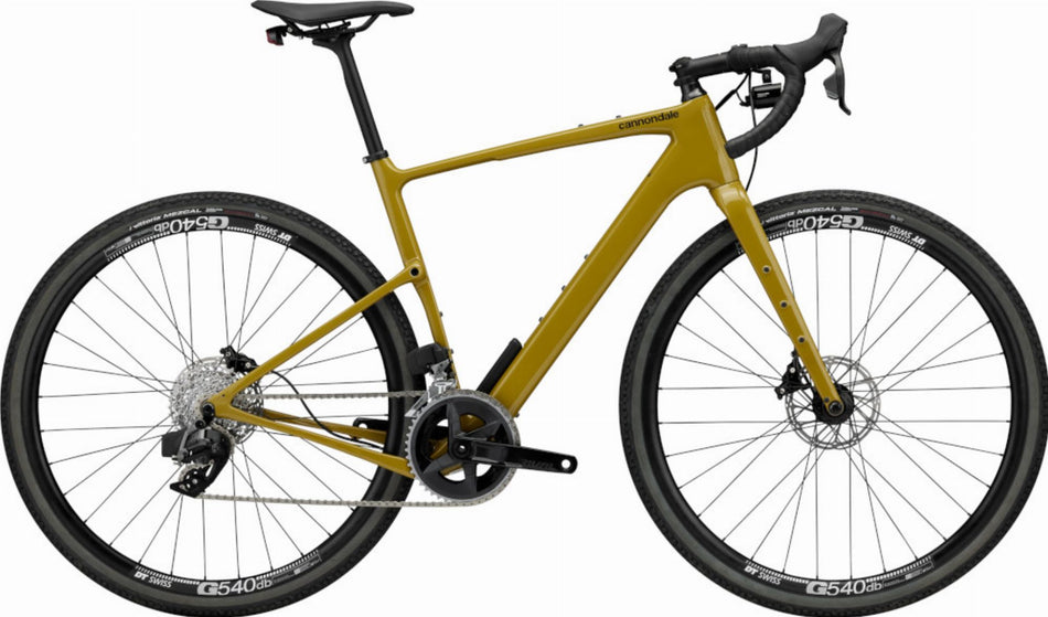 Cannondale Topstone Carbon Rival AXS Gravelbike Diamant 28" olive green