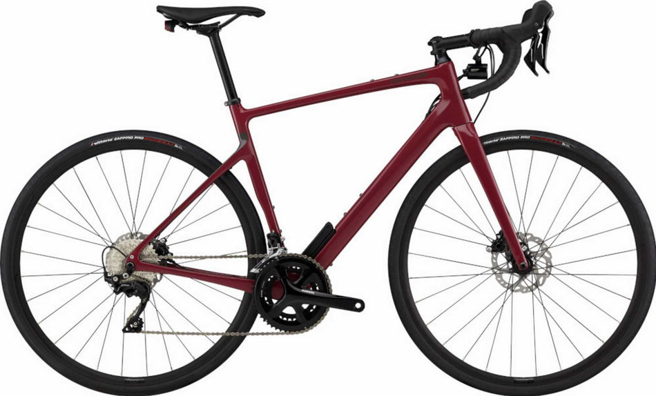 Cannondale Synapse Carbon 3 L Rennrad Diamant 28" black cherry