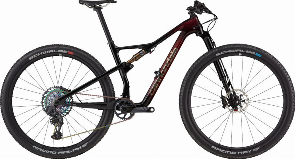 Cannondale Scalpel Hi-MOD Ultimate MTB-Fully 29" tinted red