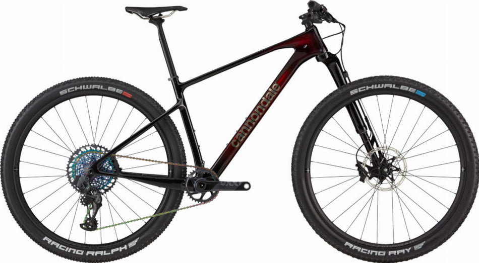 Cannondale Scalpel HT Hi-MOD Ultegra MTB-Hardtail Diamant 29" tinted red
