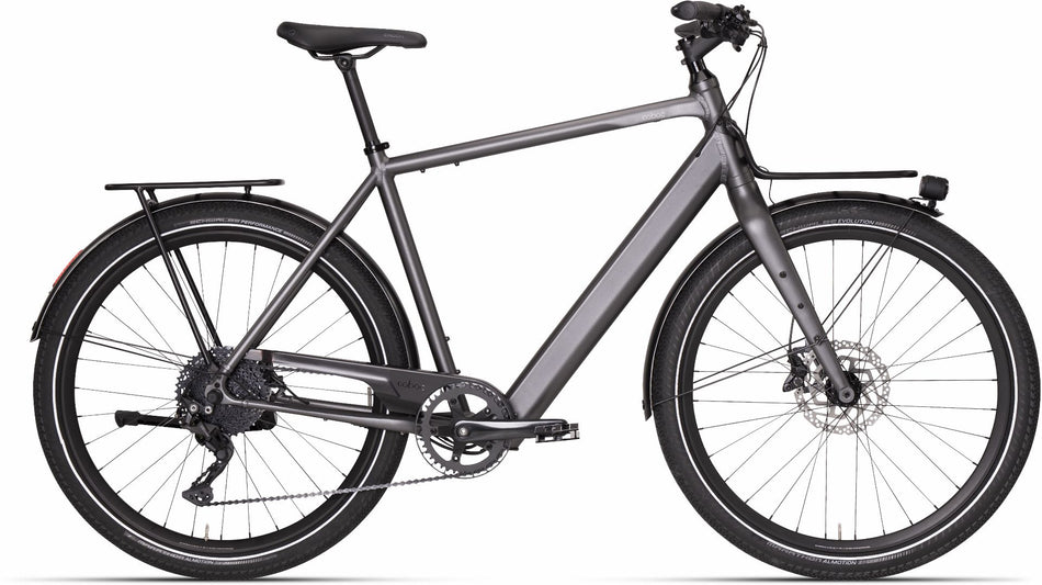 Coboc Bristol DMT 360 Wh E-Bike Diamant 27,5" anvil grey, matt