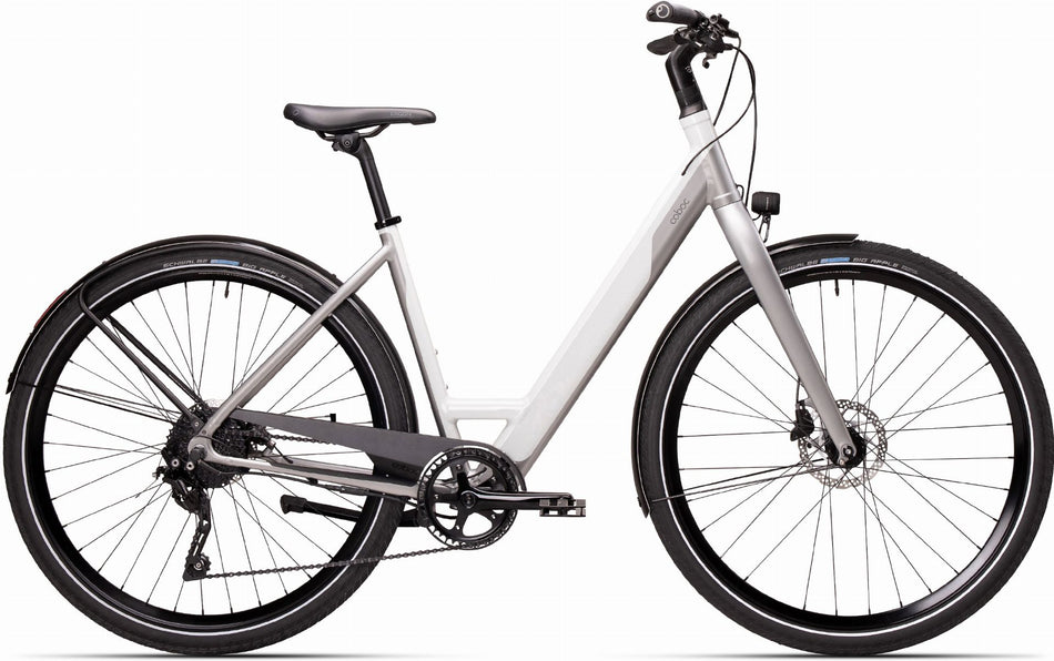 Coboc Kallio RGD 360 Wh E-Bike Wave 28" cloud white - neo silver, gloss