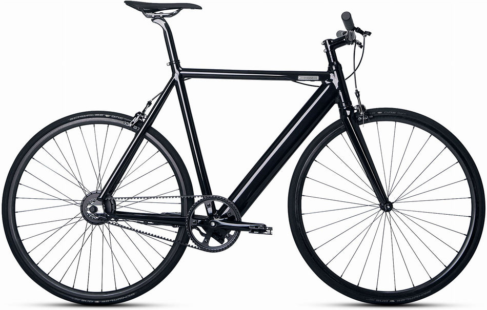 Coboc eCycle F1 360 Wh E-Bike Diamant 28" fable black, gloss