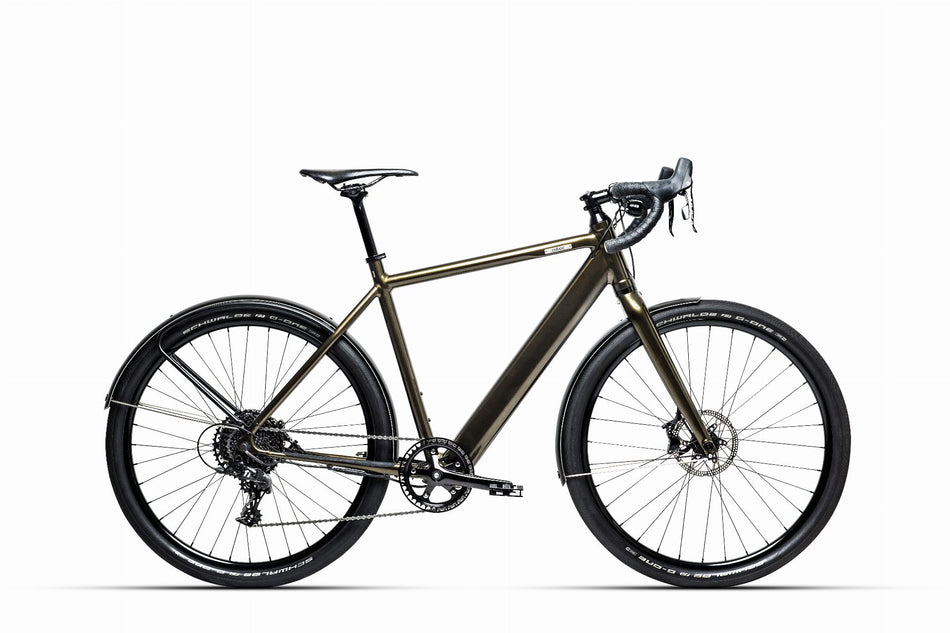 Coboc Torino 360 Wh E-Gravel Rad Diamant 27,5" silent green, gloss