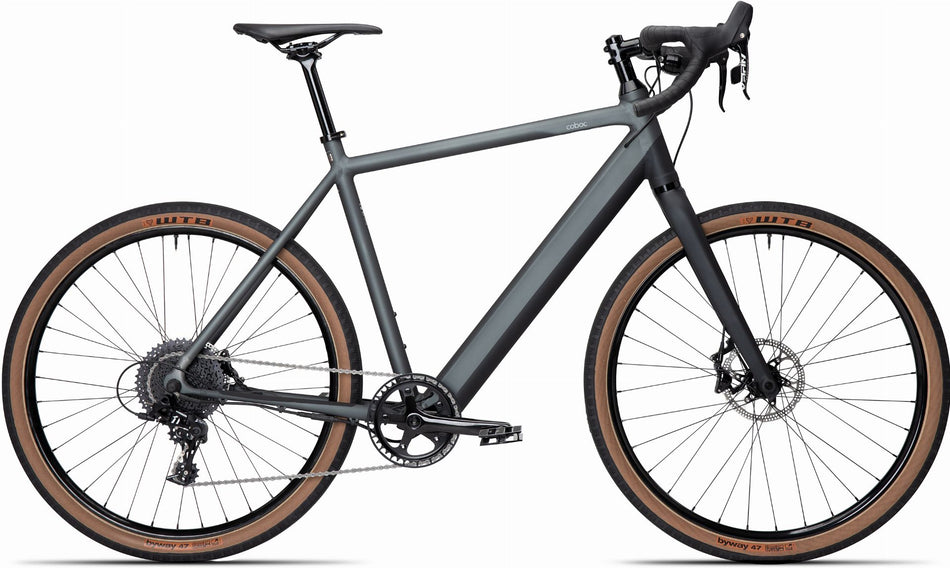 Coboc Torino 360 Wh E-Gravel Rad Diamant 27,5" giro grey - atlas black, matt