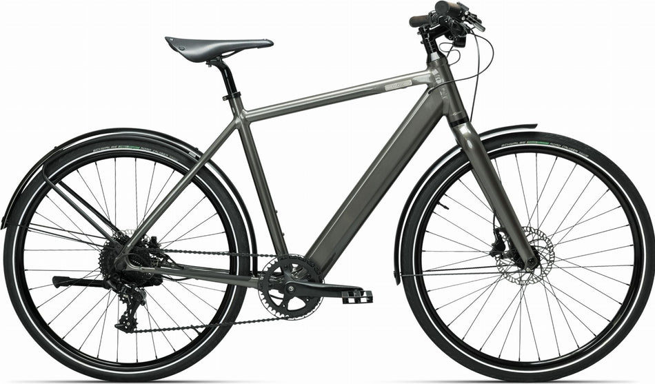Coboc Vesterbro DMT 360 Wh E-Bike Diamant 27,5" anvil grey, gloss