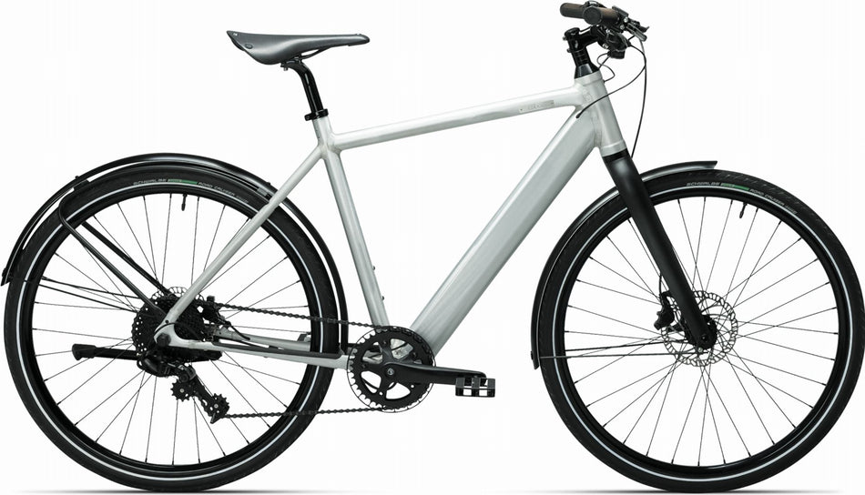 Coboc Vesterbro DMT 360 Wh E-Bike Diamant 27,5" raw finish, matt