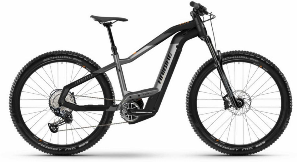 Haibike HardSeven 10 625 Wh E-Bike Hardtail Diamant 27,5" titan/black matte