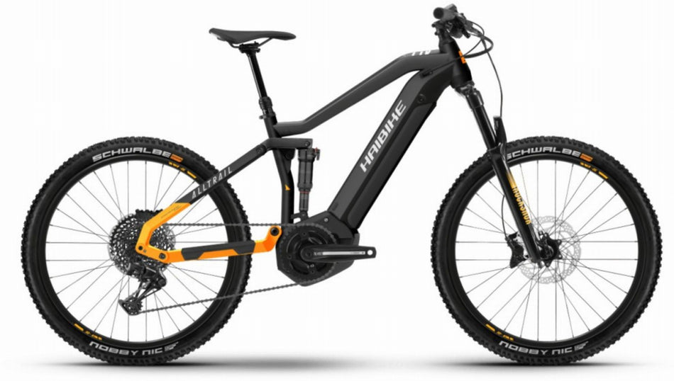 Haibike AllTrail 6 630 Wh E-Bike Fully 27,5" matte-gloss_blk_mango