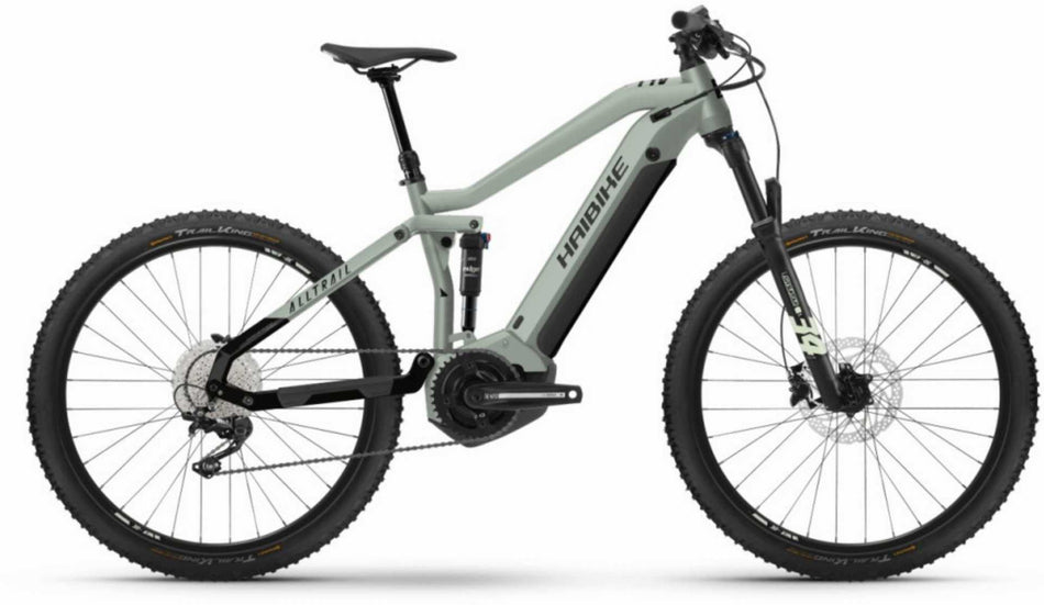 Haibike AllTrail 4 630 Wh E-Bike Fully 29" gloss honeydew black