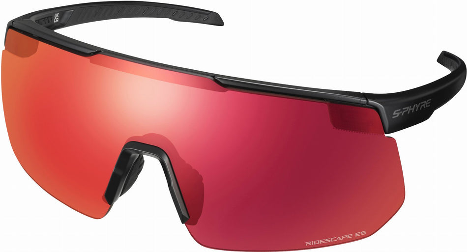 Shimano S-Phyre 2 Sportbrille Matte Black/Ridescape Extra Sunny