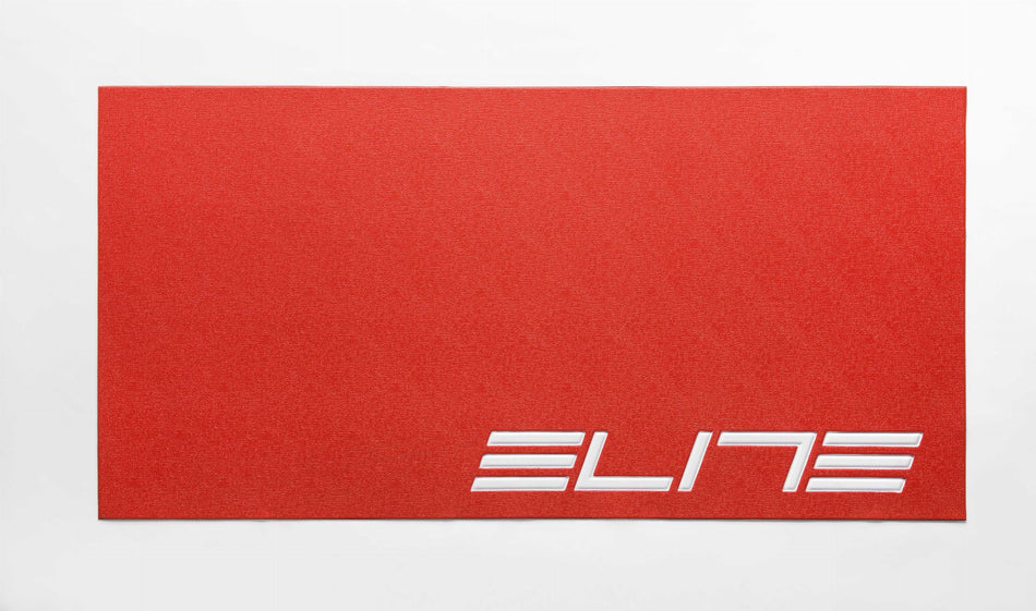 Elite Trainingsmatte speziell für Heimtrainingsgeräte rot 1800 mm x 900 mm x 6 mm