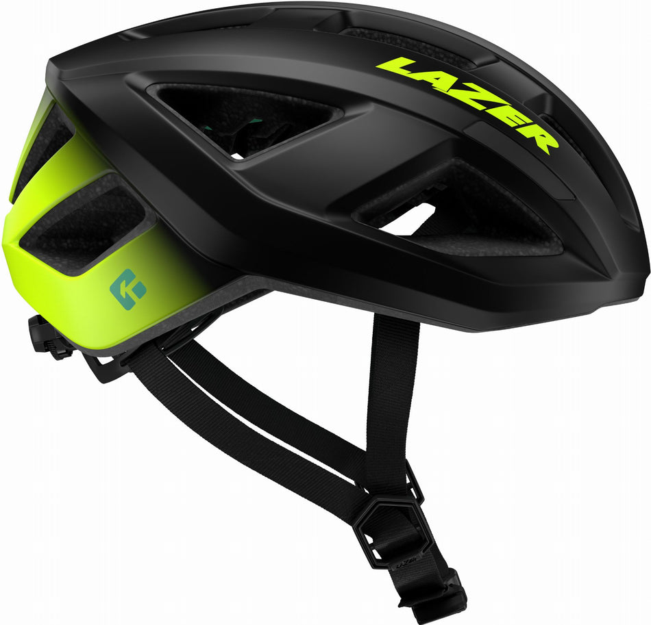 Lazer Tonic KinetiCore Rennrad-Helm Flash Yellow Matte Black
