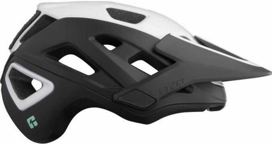 Lazer Jackal KinetiCore MTB-Helm matte white black