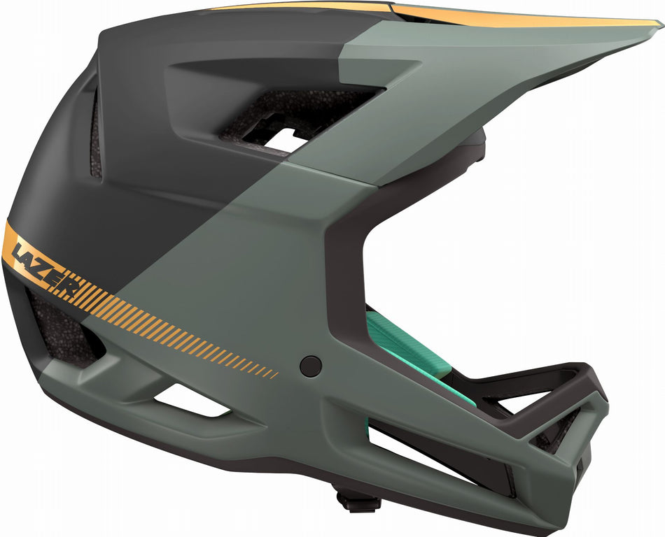 Lazer Cage KinetiCore MTB-Helm Matte Green