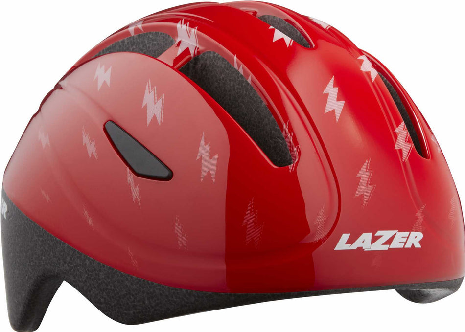 Lazer Bob+ Kinder-Helm red flash 46-52 cm