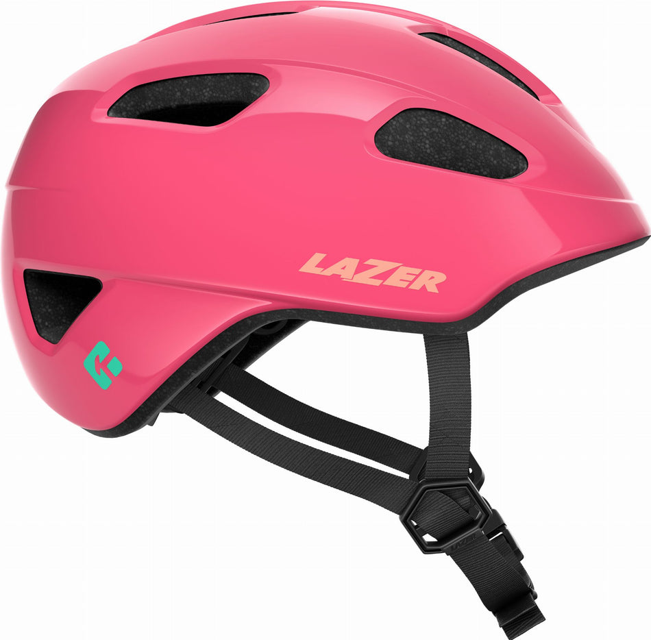 Lazer Pnut KinetiCore Kinder-Helm Fuchsia 46-52 cm