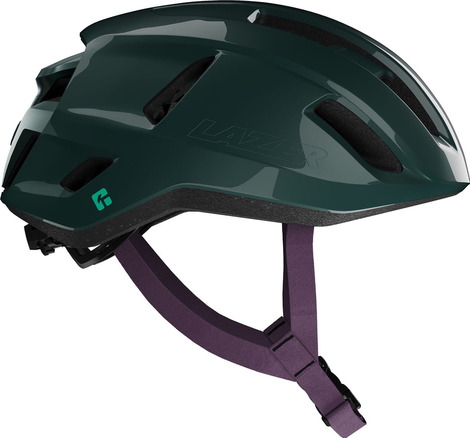 Lazer Sphere KinetiCore Rennrad-Helm deep green