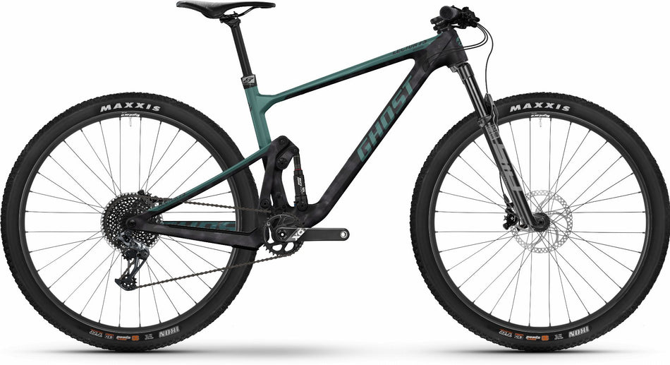 Ghost Lector FS SF Advanced MTB-Fully 29" carbon / met. petrol - glossy