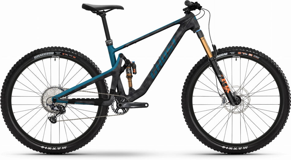 Ghost Riot Trail Full Party MTB-Fully 29" carbon / met. dirty blue - matt