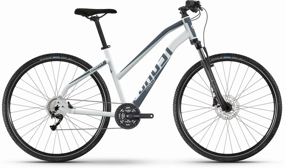 Ghost Square Cross Mid Crossrad Trapez 28" light grey / dark grey - matt