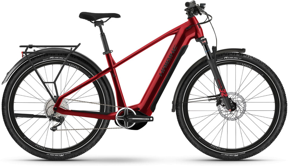 Haibike Trekking 5 720 Wh E-Bike Diamant 27,5" dynamite red/black - gloss