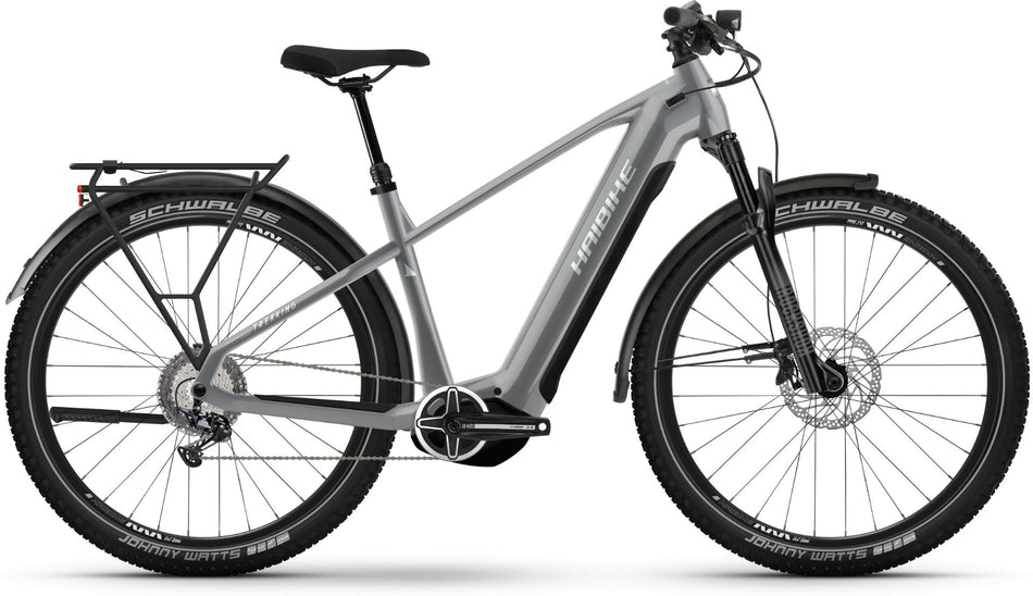 Haibike Trekking 7 720 Wh E-Bike Diamant 27,5" urban grey/white - gloss