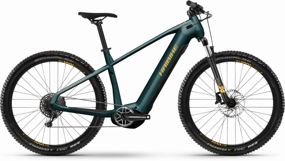 Haibike AllTrack 6 720 Wh E-Bike Hardtail Diamant 27,5" ocean/orange/black - gloss