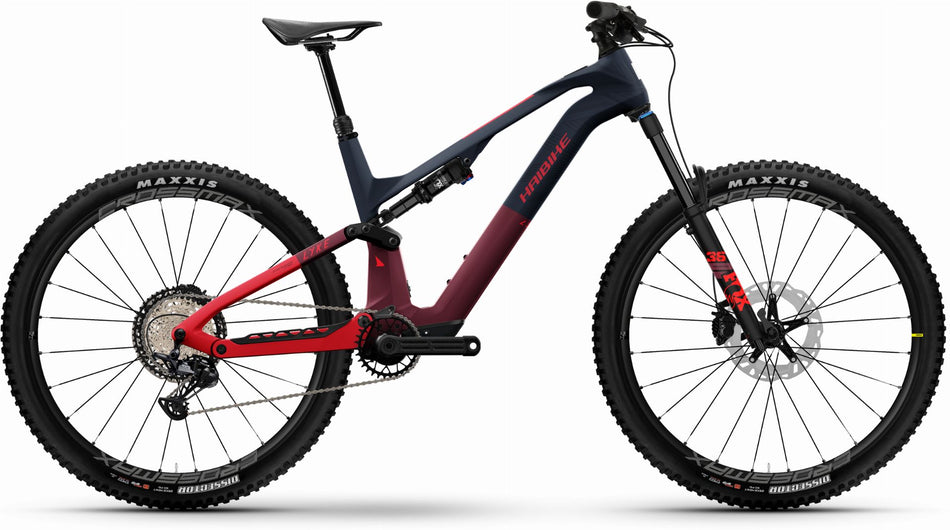 Haibike Lyke CF 11 430 Wh E-Bike Fully 29" royal/red/tuscan - matt