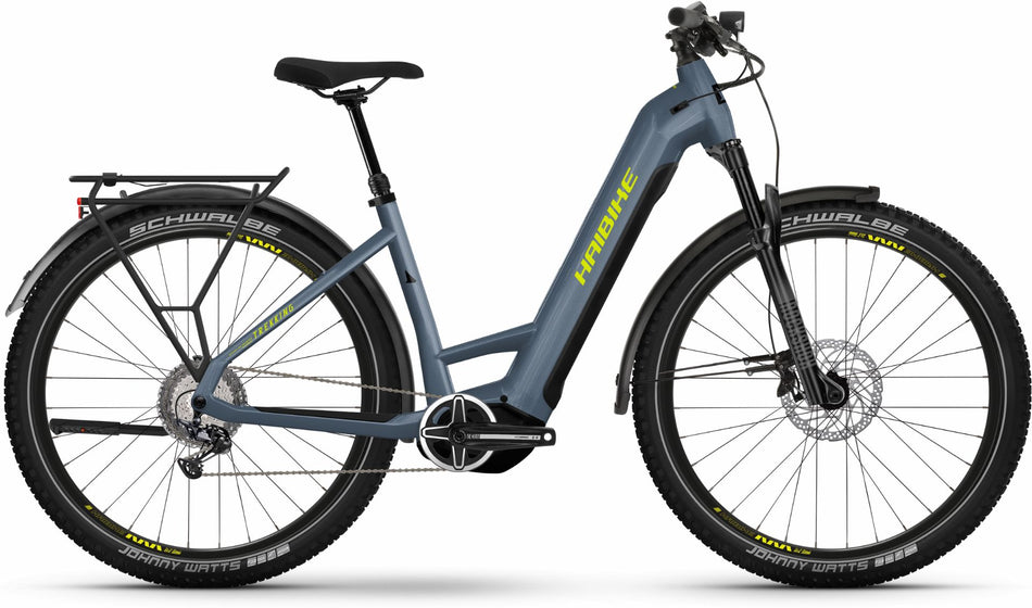 Haibike Trekking 7.5 720 Wh E-Bike Wave 27,5" blue slate/yellow - gloss