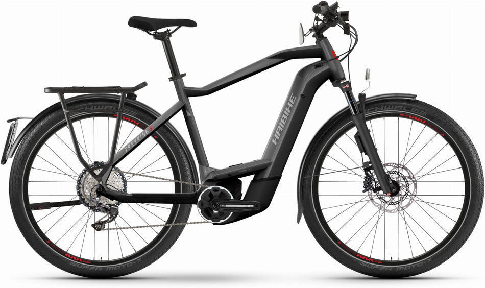 Haibike Trekking S 10 750 Wh E-Bike Diamant 27,5" titan/silver - matt gloss