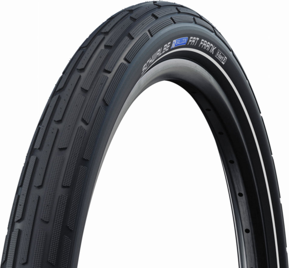 Schwalbe Fat Frank K-Guard, Tube Drahtreifen 28", Green, TwinSkin schwarz/reflex 50-622