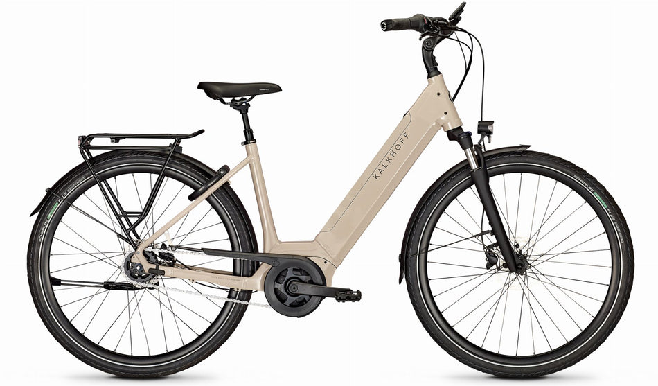 Kalkhoff Image 3.B Advance 500 Wh E-Bike Wave 28" milkbrown glossy