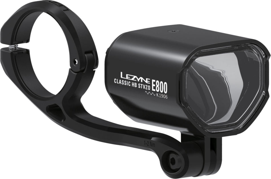 Lezyne Frontlicht Classic HB STVZO E800 schwarz