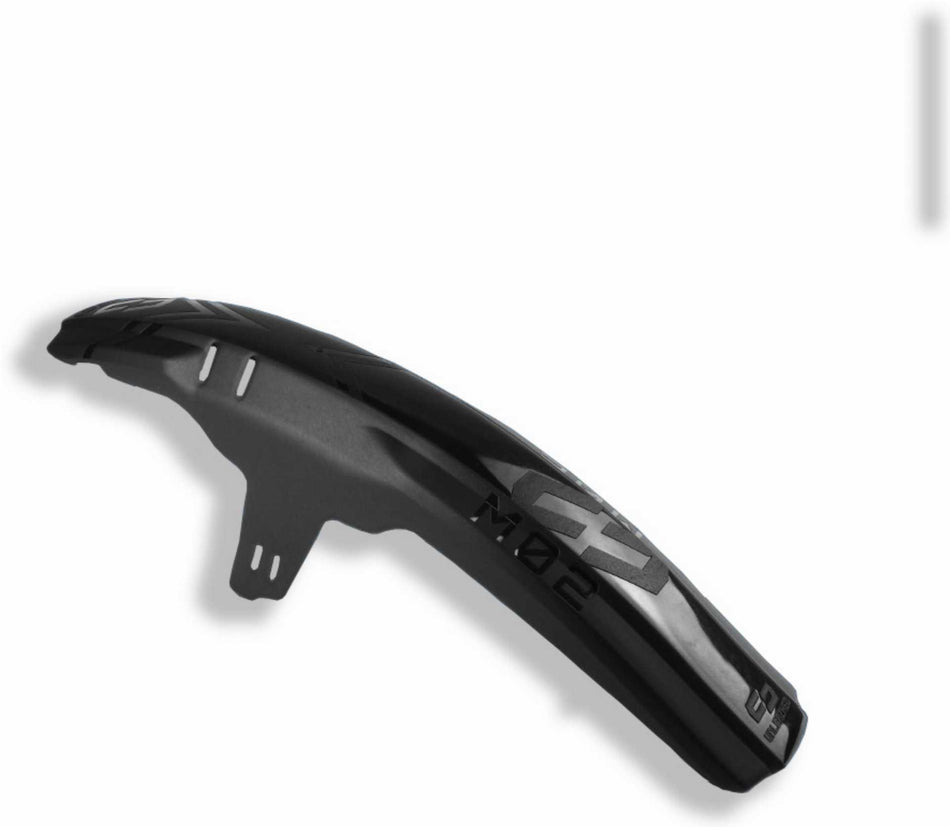 Unleazhed M02 Mudguard Big unsplash 1 pcs, 4 rubber ultimate black and matt glossy