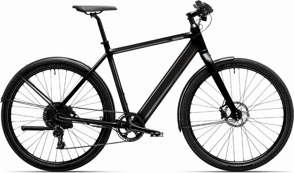 Coboc Merano DMT 360 Wh E-Bike Diamant 27,5" salmiak black, gloss