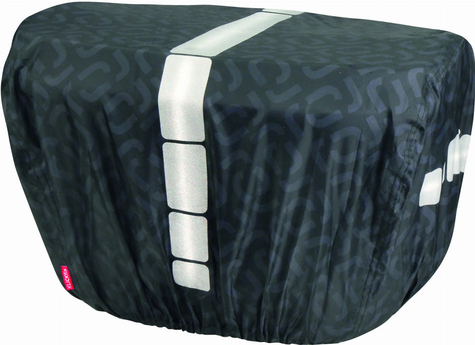 KLICKfix Regenhülle mit Reflektor für Reisenthel Carrybag GT schwarz 29 cm x 34 cm x 42 cm
